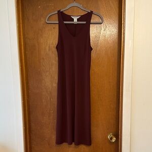 Brooks Brothers Burgundy Tank Dress – Size Small